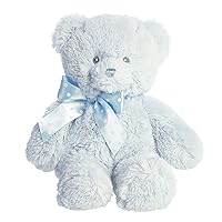ebba™ Adorable Yummy Bear™ Baby Stuffed Animal - Soft & Cuddly Toy - Comforting Companion - Blue 12 Inches