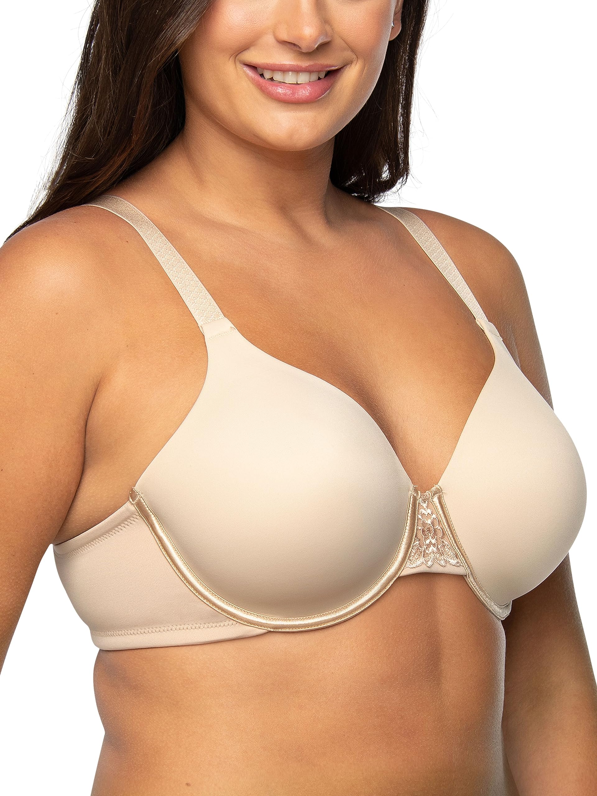 Vanity Fair Women's Full Figure Beauty Back Smoothing Bra (40B-42H)