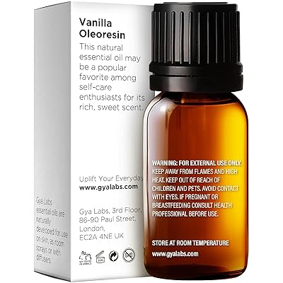 pure natural vanilla essential oil for