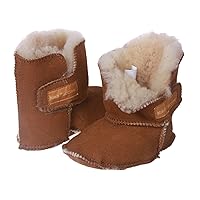 NINO Infants' Genuine Suede Shearling Erin Boots