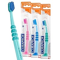 Curaprox Kids CK 4260 Baby Toothbrush (3 Pack)