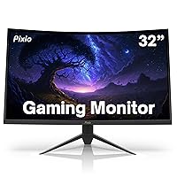 Pixio PXC325 32 inch 1500R Curve VA Panel 1ms Response Time 165Hz Refresh Rate FHD 1920 x 1080 Resolution DCI-P3 97% Adaptive Sync HDR Curved Gaming Monitor