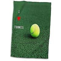 3D Rose I Love Tennis TWL_50212_1 Towel, 15