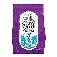 Stella & Chewy's Raw Coated Premium Kibble Cat Food – Grain Free, Protein Rich Meals – Wild Caught Salmon Recipe – 2.5 lb. Bag