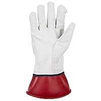 SAS Safety 6469 Leather Protective Over Gloves For Electice Service Gloves, X-Large