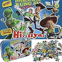 60 Piece Toy Story Puzzles in a Metal Box for Kids Ages 4-8 Jigsaw Puzzles for Girls and Boys Great Gift for Children (0683)