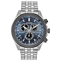 Citizen Men's Eco-Drive Classic Chronograph Watch in Stainless Steel with Perpetual Calendar, Tachymeter