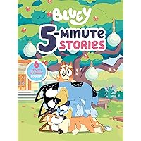 Bluey 5-Minute Stories: 6 Stories in 1 Book? Hooray! Bluey 5-Minute Stories: 6 Stories in 1 Book? Hooray! Hardcover Kindle