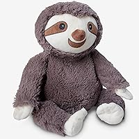 Microwavable Sloth Stuffed Animals, Microwave Heating Pads for Cramps & Period Pain Relief, Cuddle & Cute Sloth Plush for Menstruation, Bedtime, Moist Heat Pack Gifts for Women