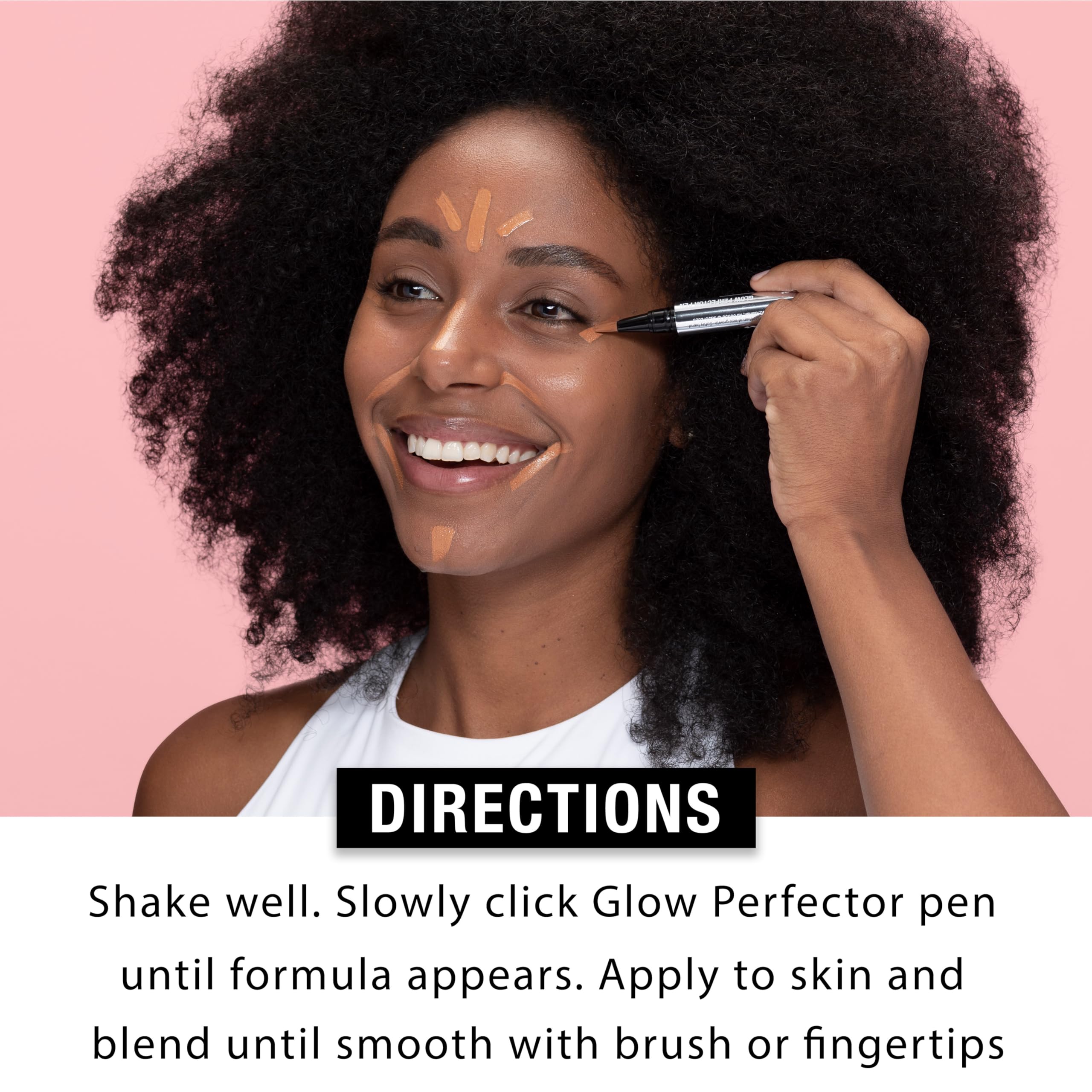 Neutrogena Healthy Skin Glow Perfector Pen, Lightweight Brightening Concealer Pen with Pro-Vitamin B5 & Vitamin E to Brighten Darkness & Dullness for a Natural, Radiant Highlight, Fair, 1 oz