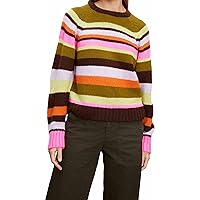 Velvet by Graham & Spencer Women's Nessie Alpaca Stripes Sweater
