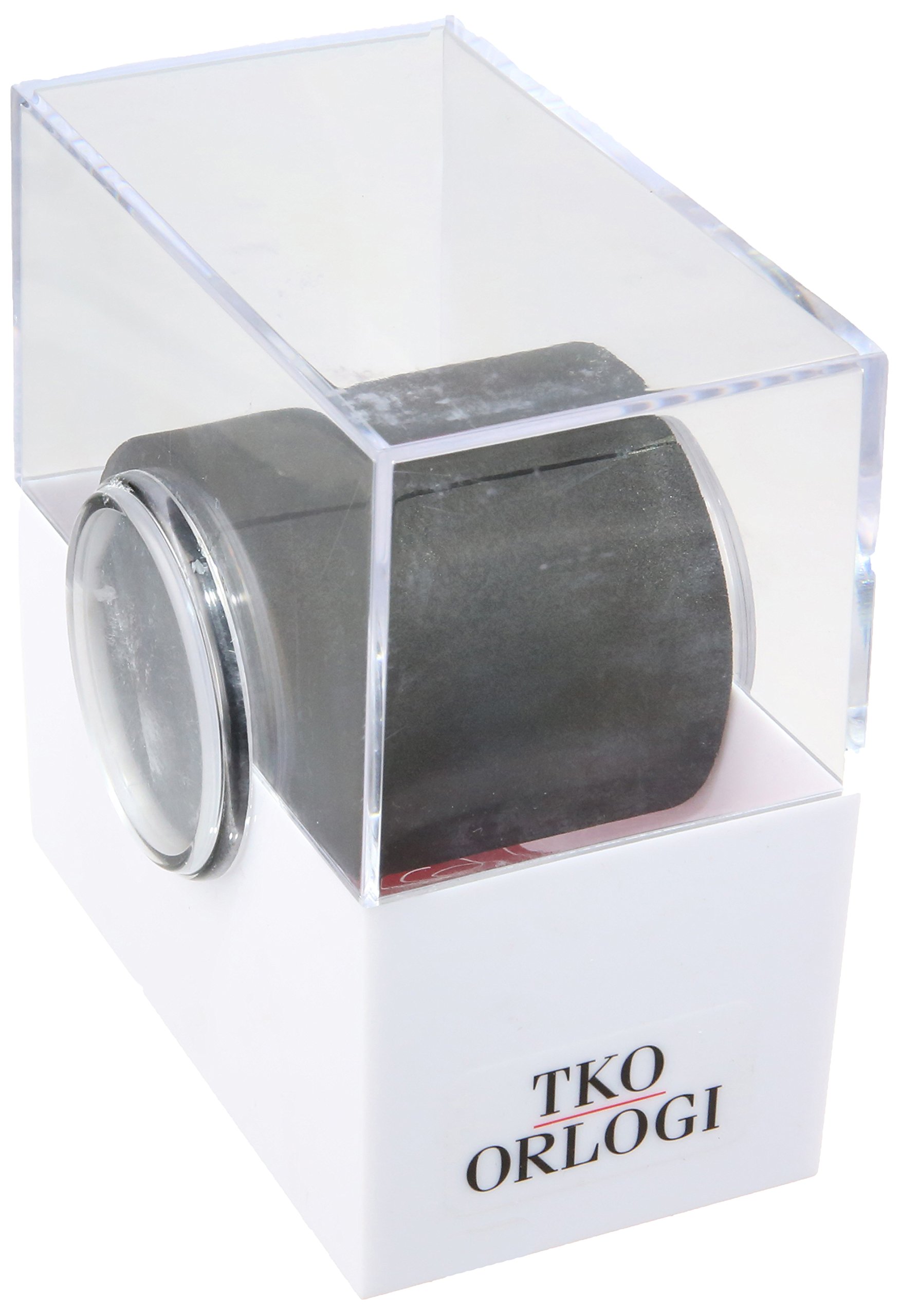 TKO ORLOGI Women's TK575-BK Genuine Ceramic Black Dial Watch