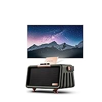 X300 Outdoor Projector, Battery Powered Projector, Portable Projector with WiFi and Bluetooth, 16W Harman Kardon Speakers, 110