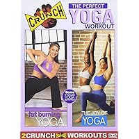 Crunch - The Perfect Yoga Workout: The Joy of Yoga & Fat-Burning Yoga Crunch - The Perfect Yoga Workout: The Joy of Yoga & Fat-Burning Yoga DVD