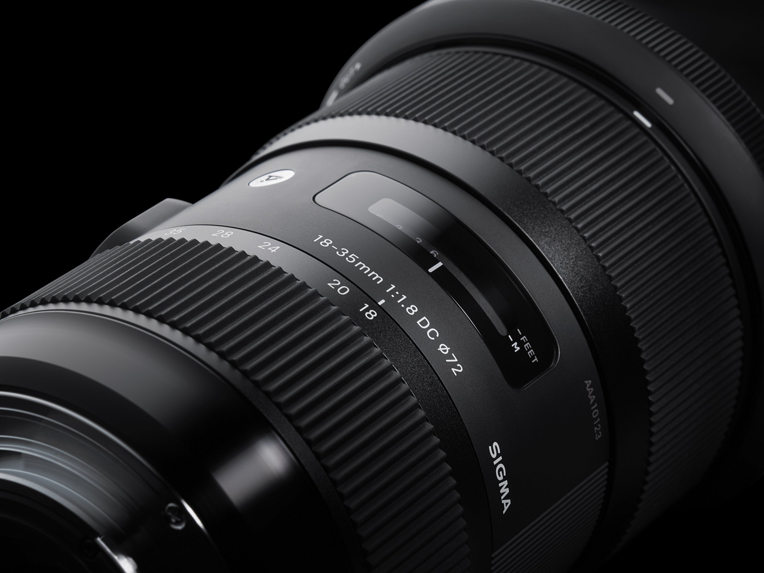 Sigma 18-35mm F1.8 Art DC HSM Lens for Canon, Black (210101)
