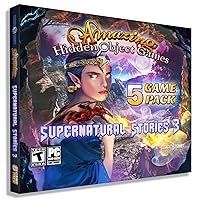 Legacy Games Amazing Hidden Object Games for PC: Supernatural Stories Vol. 3 (5 Game Pack) - PC DVD with Digital Download Codes
