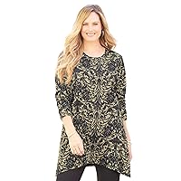 Catherines Women's Plus Size Heirloom Two-Point Tunic
