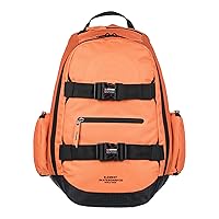 Element Men's Mohave Backpack – Lightweight Bookbag – with Skate Straps, Burnt Orange 2.0, One Size