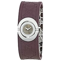 Women's YA112528 Twirl Brown Dial Watch