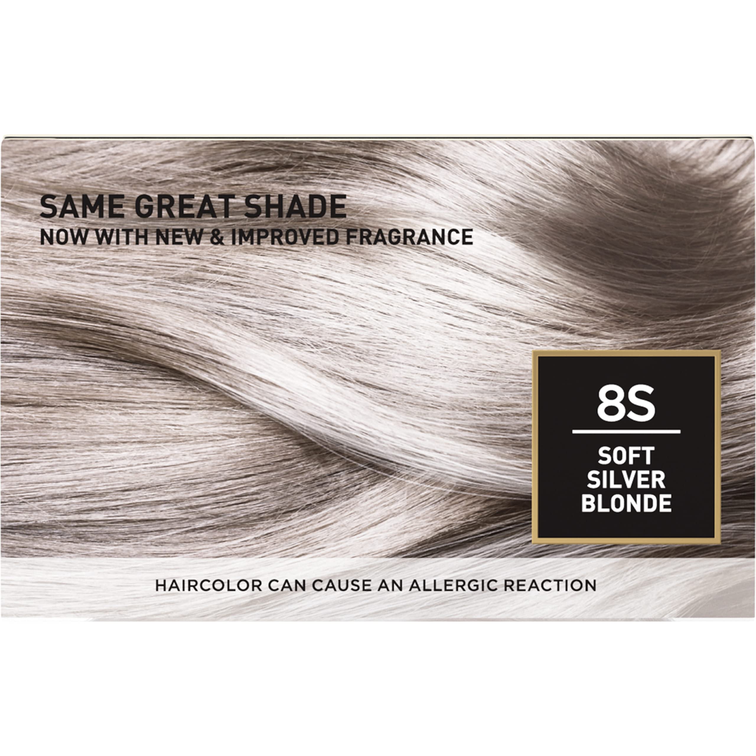 L'oreal Paris Hair Color Superior Preference Fade-defying Plus Shine Permanent Coloring, 8s Soft Silver Blonde