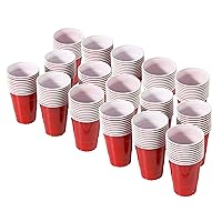 GoPong 6 oz Red Party Cups 160 PACK - Great for Parties, Tasting Flights and Games