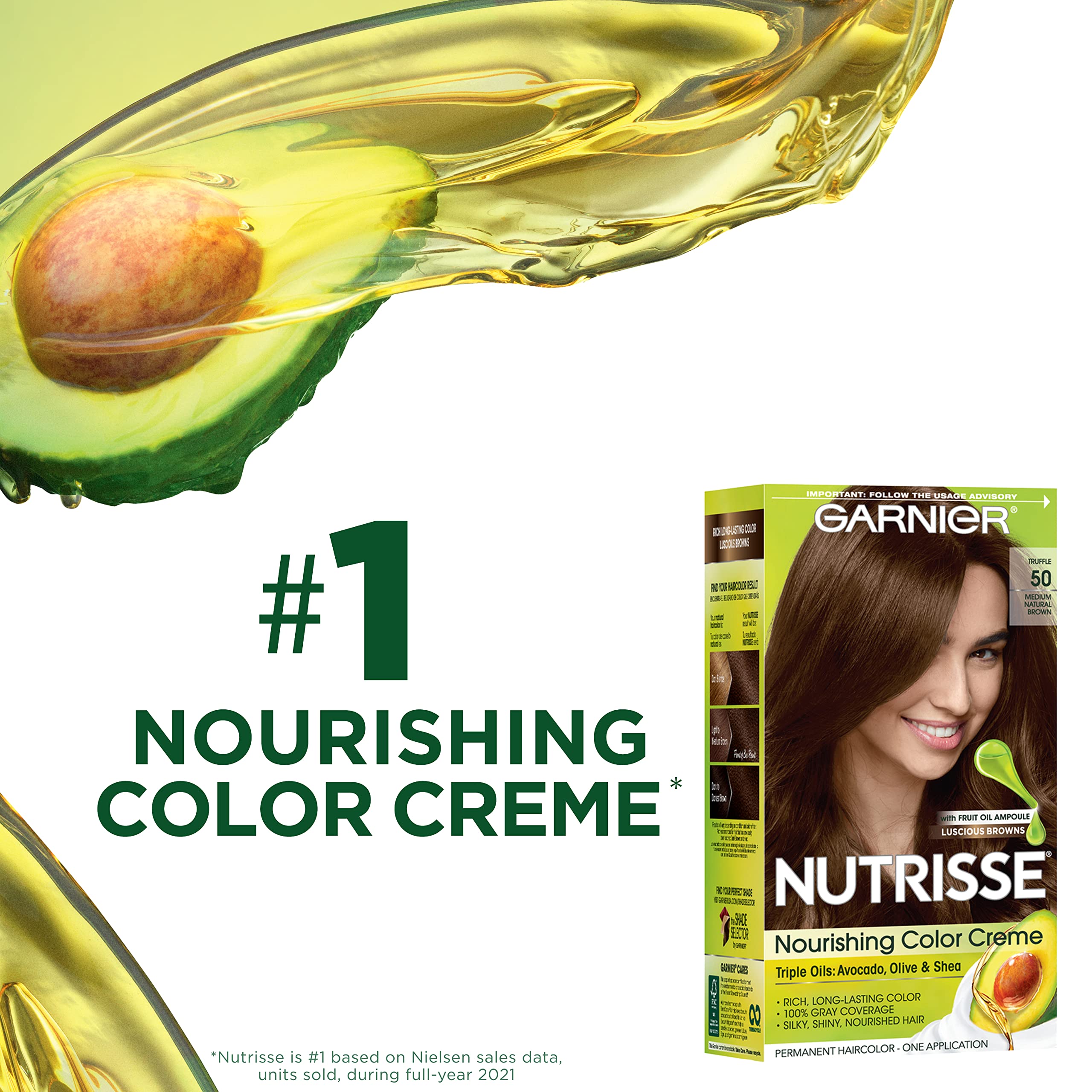 Mua Garnier Hair Color Nutrisse Nourishing Creme, 11 Blackest Black  (Peppercorn) Permanent Hair Dye, 2 Count (Packaging May Vary) trên Amazon  Mỹ chính hãng 2023 | Fado