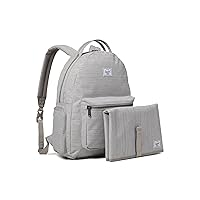 Herschel Supply Co. Nova™ Backpack Diaper Bag Light Grey Crosshatch One Size