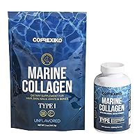 Marine Collagen Powder (5oz) & Capsules Bundle