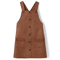 Gymboree Girls and Toddler Embroidered Sleeveless Skirtall Jumpers, Western Rust, 6