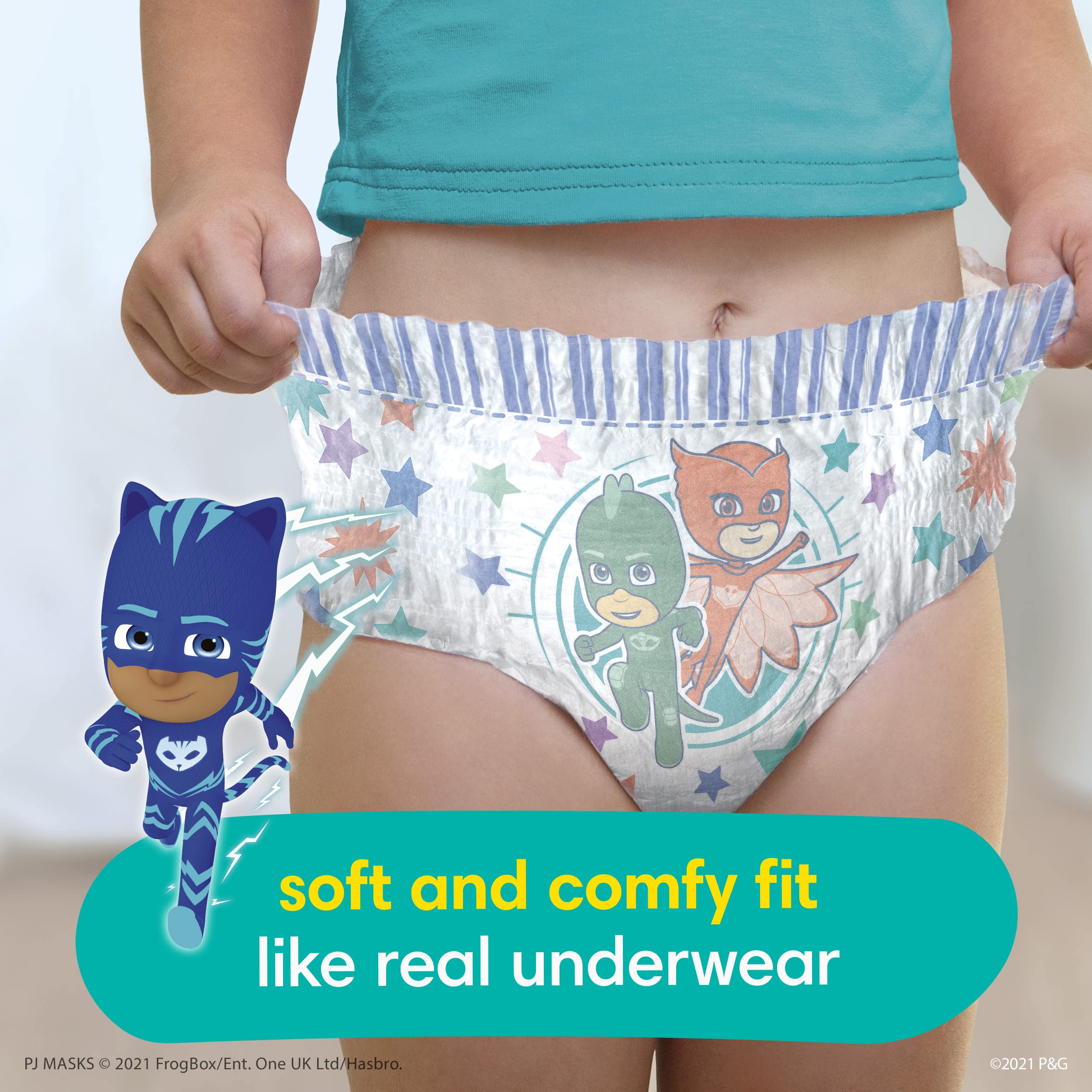 Pampers Easy Ups Training Pants Boys and Girls, 4T-5T, 104 Count