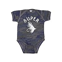Camo Onesie/Super Fly/Baby Fishing Outfit/Funny Newborn Bodysuit