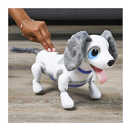 Zoomer Playful Pup, Responsive Robotic Dog with Voice Recognition & Realistic Motion, for Ages 5 & Up
