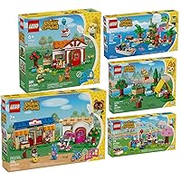 Lego Set of 5: 77046 Jimmy's Birthday Party, 77047 Mimmis Outdoor Fun, 77048 Capes Island Boat Tour, 77049 Visit to Melinda & 77050 Nooks Shop and Sophie's House