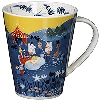 Yamaka Shoten MM3203-35 MOOMIN Luonto Mug, 16.9 fl oz (500 ml), Large, Large Capacity, Party, Moomin Goods, Coffee Cup, Scandinavian, Tableware, Stylish, Cute, Gift, Mother's Day, Made in Japan