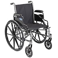 Invacare TRSX58FBP Tracer SX5 Wheelchair for Adults | Everyday Folding | 18 Inch Seat | Desk Arms