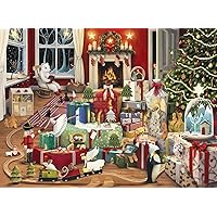 Ravensburger Enchanted Christmas 500 Piece Jigsaw Puzzle for Adults - 16862 - Every Piece is Unique, Softclick Technology Means Pieces Fit Together Perfectly