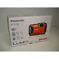 Panasonic Lumix DMC-FT5 Tough Shock & Waterproof Wi-Fi GPS Digital Camera (Orange)