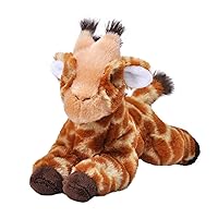 Wild Republic EcoKins Mini Giraffe Stuffed Animal 8 inch, Eco Friendly Gifts for Kids, Plush Toy, Handcrafted Using 7 Recycled Plastic Water Bottles