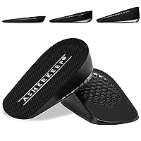 Shoe Lifts Heel Height Insoles - Height Increase Insoles for Men & Women, Invisible Foot Pads Shoe Inserts, Lifts w/Cooling Gel Technology, Honeycomb Design & 3 Height Options (2pcs of 1.5 Inch Lift)