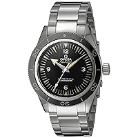 Omega Men's 23330412101001 Seamaster300 Analog Display Swiss Automatic Silver Watch