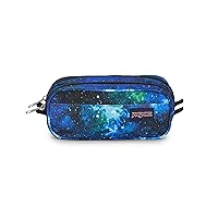 JanSport Large Accessory Pouch - Secure Storage Space for Pens, Power Cords, Pencil Case, Ideal For Everyday Essentials, 1.3L, Navy