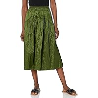 Vince Women's Smocked Tiered Skirt
