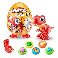 Smashers Junior Dino Dig Large Egg (T-Rex) by ZURU 18+ Surprises Compounds Mold Dinosaur Preschool Toys Build Construct Sensory Play for Kids 18 Months - 3 Years
