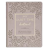My Quiet Time Devotional - 365 Devotions for Women To Bring You Into The Peace Of The Presence of God Cappuccino, Faux Leather Flexcover Gift Book w/Ribbon Marker