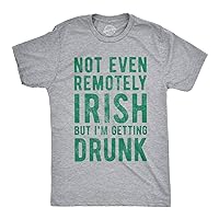 Mens Saint Patricks T Shirts Funny Party Tees for Guys Great Parade Shirts