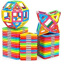 idoot Magnetic Tiles STEM Sensory Building Toys for 3+ Year Old Girls Boys Preschool Classroom Must Haves Educational Toddler Game
