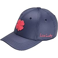 Black Clover Spring Luck Navy L/XL Hat with Psych Pink Clover