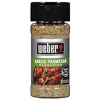 Weber Garlic Parmesan Seasoning, 2.6 Ounce Shaker