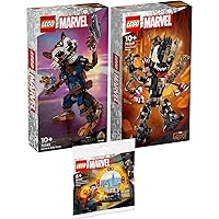 Lego Marvel Set: 76282 Rocket & Baby Groot, 76249 Venomized Groot & 30652 The Dimensional Portal of Doctor Strange