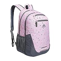 adidas Foundation 6 Backpack, Speckle Orchid Fusion/Onix Grey/Orchid Fusion Purple, One Size